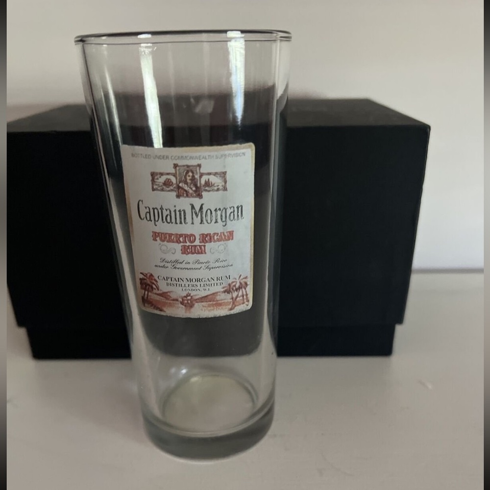 Captain Morgan Rum Collector Drinking Glass